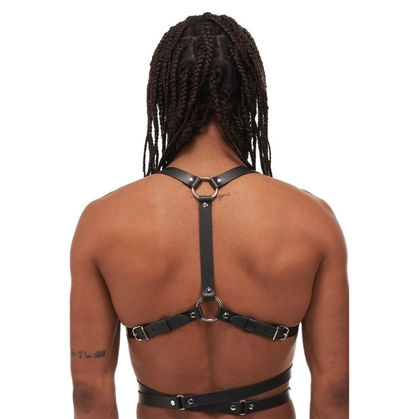 Serve Leather Icon Harness Black L/Xl Mister B