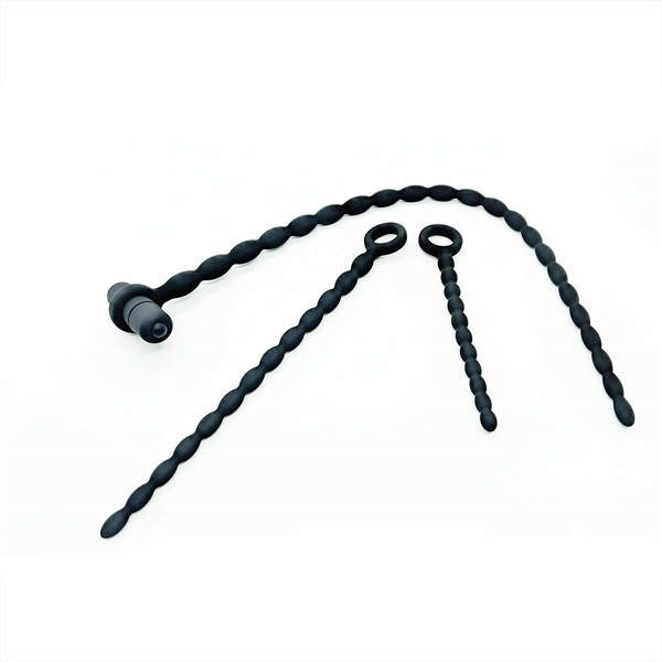 Piss Holer Вібруючий силіконовий уретральний набір Boneyard