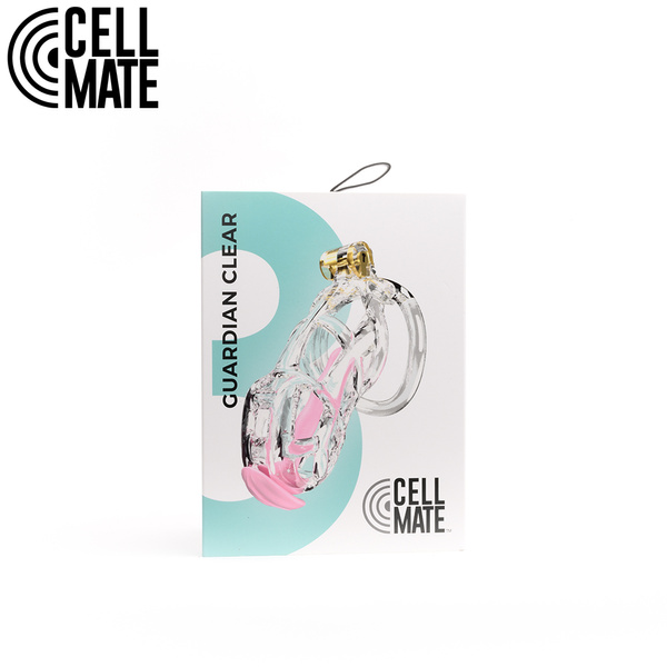Guardian Chastity Cage Clear Size 3 CELLMATE