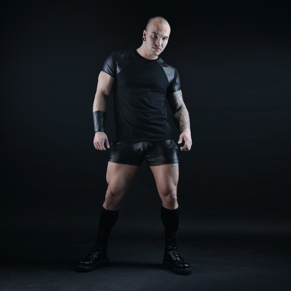 Leather Shorts.01 M BULL