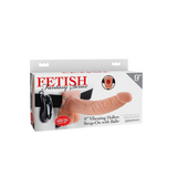 Uprząż Fetish Fantasy Series 9" Vibrating Hollow Strap-On