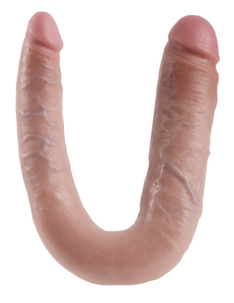 U-Shaped Large Double Trouble Podwójne Dilda Cieliste 44Cm King Cock U-Shaped Large Double Trouble podwójne dilda cieliste 44cm