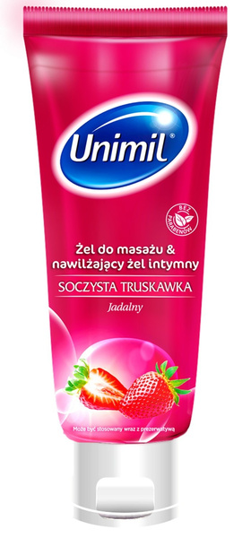 Luscious Інтимний гель полуничний 200Ml Unimil