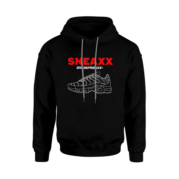 Bluza Hoodie Sneaxx Black-Red Xl SneakFreaxx