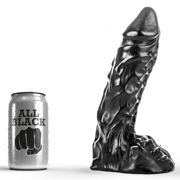 Dildo AB27 Dickie 16 x 5.2cm All Black