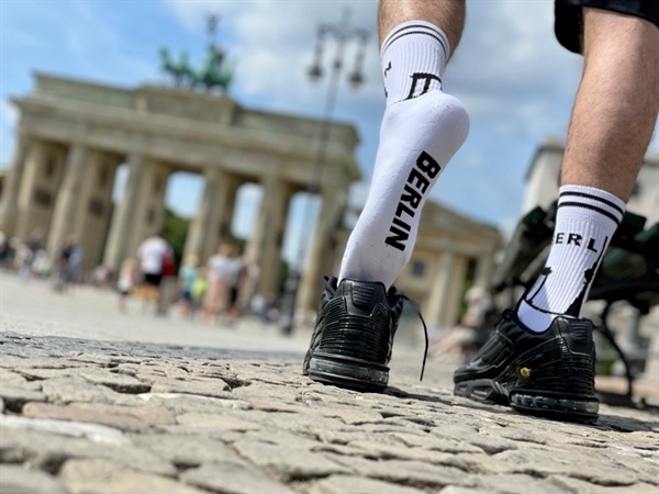 Skarpety dla miłośników Berlina Sk8erboy Berlin Socks White 39-42