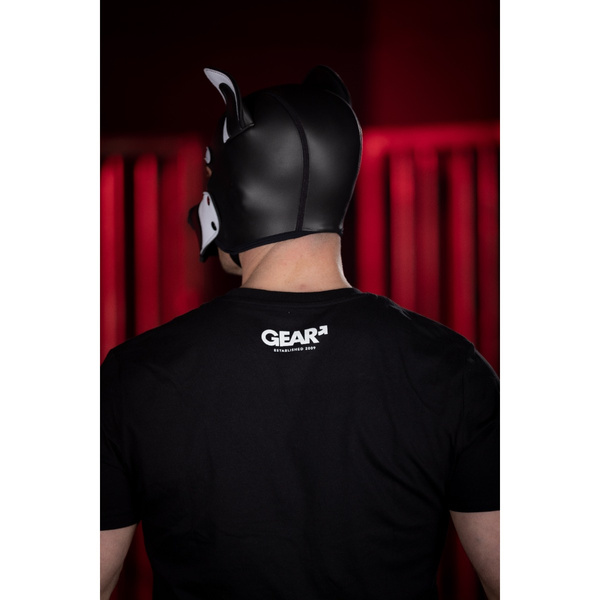 Neoprene Frisky Pup Hood White L Mr-S-Leather