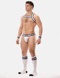 Jockstrapy Jockstrap Bottom White-Black L Barcode Berlin