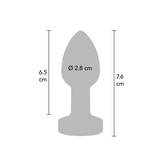 The Glider Vibrating Plug Small Toy Joy 