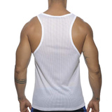 Майка без рукавів Mesh Ad Tank Top White XL Addicted