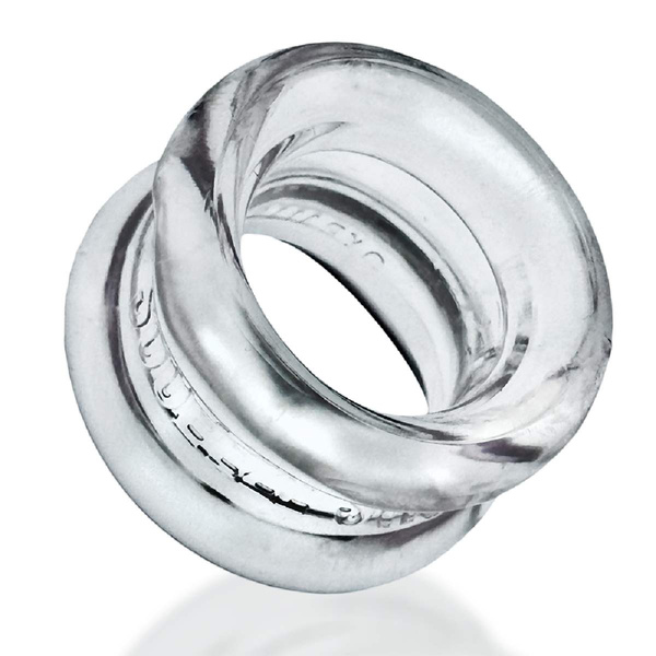 Натирач яєць [SIL/TPR] SQUEEZE SHORT Ballstretcher Clear Oxballs