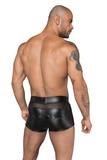 Чоловічі Шорти H058 Shorts powerwetlook 3D net S Noir Handmade