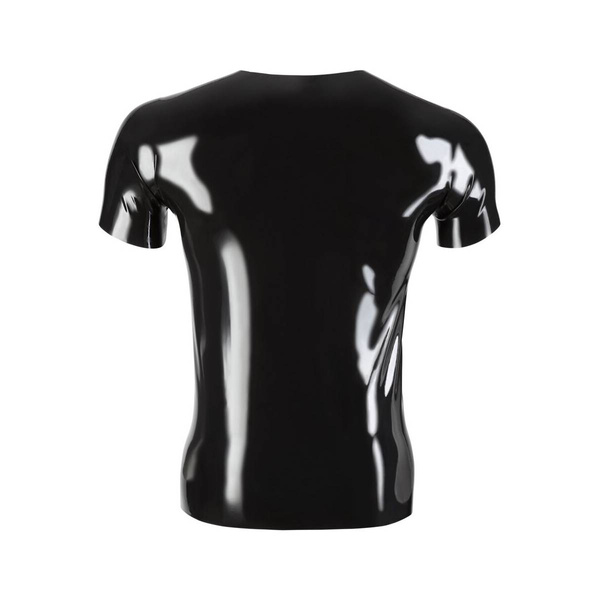 Латексна чоловіча футболка T-Shirt black XL LateX