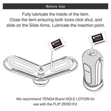Masturbator Tenga Flip Zero Electronic Vibration White