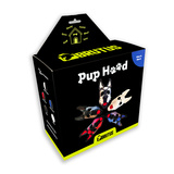 Maska Vegan Pup Hood Black-Blue Brutus