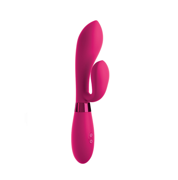 Wibrator Króliczek Omg! #Mood Silicone Vibrator Pink Pipedream
