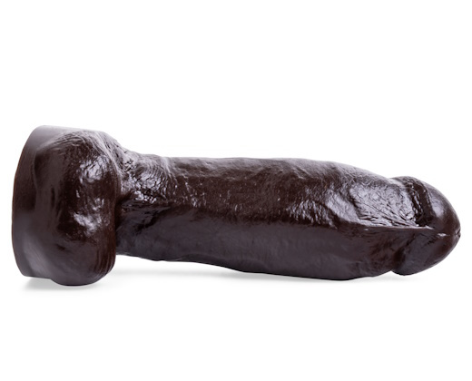 Mr Hankey's Realistic Dildo Thick Dick (BBC) Soft Vac Brown XXL