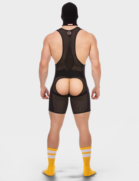 Чорна балаклава Face Mask Tase Black Barcode