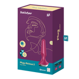 Korek analny Satisfyer Plug-ilicious 2 Berry