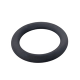 Силіконове ерекційне кільце Brutus Slim Donut Silicone Cock Ring Black 50 mm