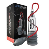 Bathmate HydroXtreme7 Wide Boy Crystal Clear zestaw z pompką wodną do powiększania penisa przeźroczysta