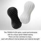 Masturbator Tenga Flex Rocky Black