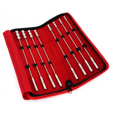 Zestaw 8 kulistych sond do cewki Kiotos Set of 8 Dilator Beads 28cm (7-14mm)