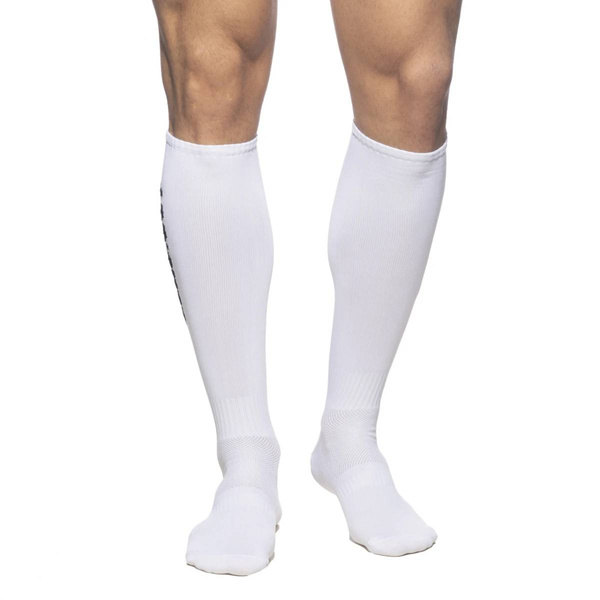 Addicted Fetish Socks White-Black S/M