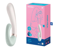 Wibrator do punktu G Heat Wave Connect App Mint Satisfyer