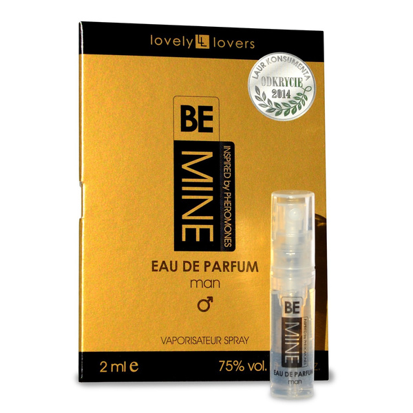 Perfumy z feromonami męskimi Lovely Lovers BeMINE Parfum for Man 2 ml