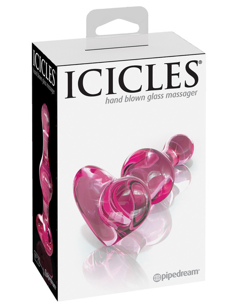 Icicles No. 75 скляний корок рожевий