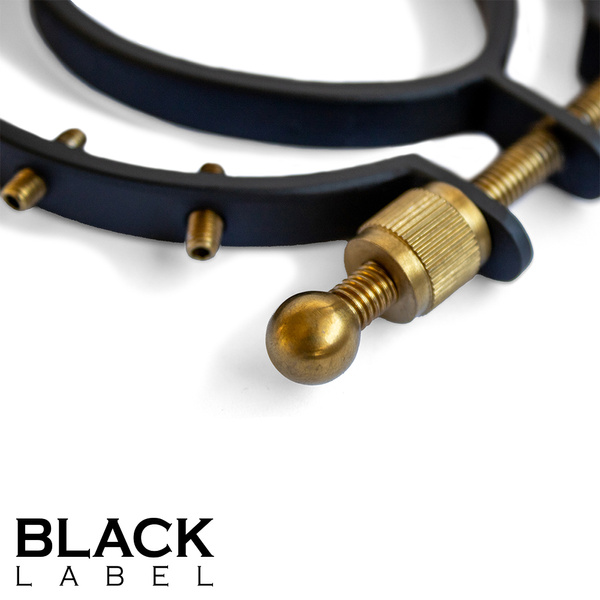 Zacisk Pussy Clamp 2.0 w. Spikes Black/Gold Black Label