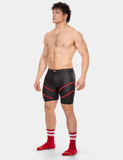 Biker Short Nuru Black-Red S Barcode Berlin