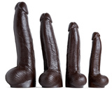 Dildo XG Chase Soft Dark Brown Vac L Mr Hankeys