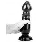 Анальний корок AB89 Flesh Flute 25 x 7.5см Увесь чорний