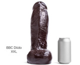 Mr Hankey's Realistic Dildo Thick Dick (BBC) Soft Vac Brown XXL