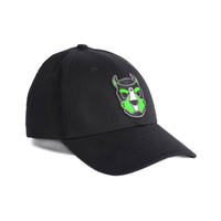 CellBlock13 czapka z daszkiem Pup Tron Fitted Ball Cap Green S/M