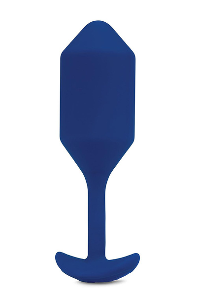 Vibrating Snug Plug 4 Navy b-Vibe