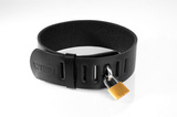 Black Locking Collar Size L Primal Bond Whips