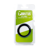 Silikonowy pierścień erekcyjny Brutus Slim Donut Silicone Cock Ring Black 55 mm