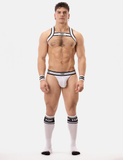 Джокстрапи Jockstrap Top White-Black S Barcode Berlin