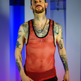 Tank Top Slut Vest - Red M Boxer Barcelona