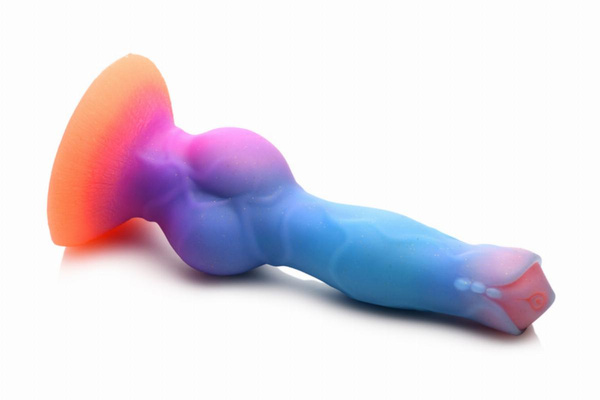 Creature Cocks Space Cock Glow in the Dark Silicone Alien Dildo