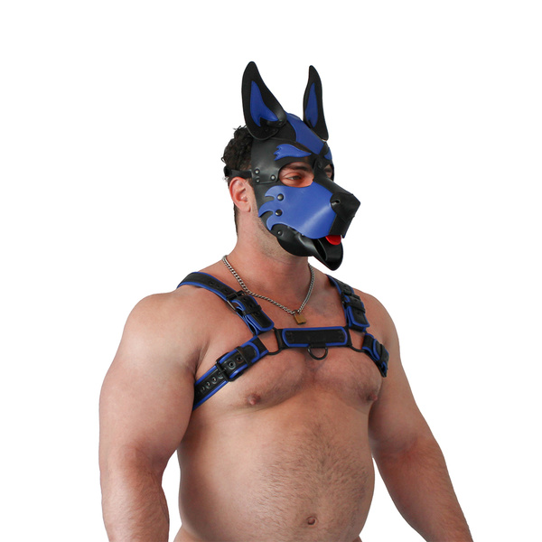 Пояс Vegan Puppy Harness Black-Blue L/XL Brutus