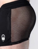 Dark Room Turn Around! 180 Mesh Shorts Black S