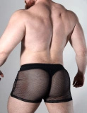 Szorty Męskie Turn Around! 360 Mesh Shorts Black M Dark Room