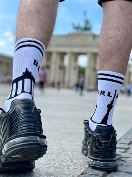 Skarpety dla miłośników Berlina Sk8erboy Berlin Socks White 39-42