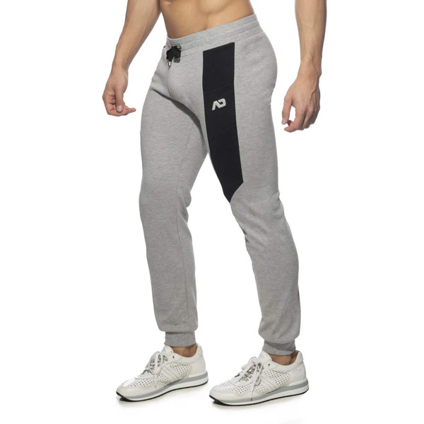 Ad Cotton Sports Long Pants Grey L Addicted