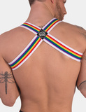 Uprząż Harness Pride White Xl Barcode Berlin