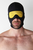 Нейлонова балаклава з сіткою, що закриває очі CellBlock13 Gambit Hood Mesh Black / Yellow